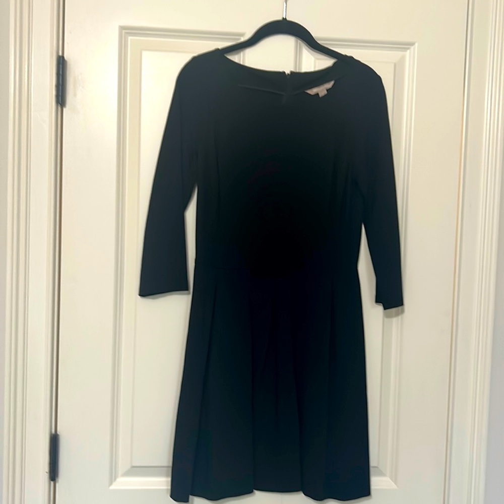 Black ponte dress